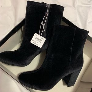 Brand New Velvet Ankle Boots